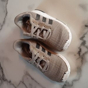 Grey Adidas kids size 7 sneaker